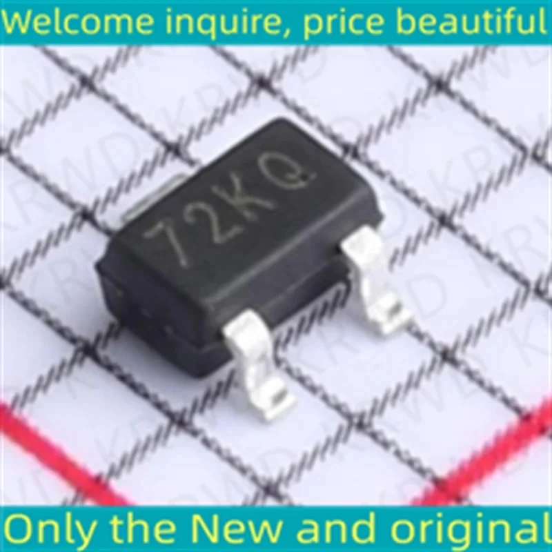 

50PCS 72K 72 New and Original IC SOT-23 2N7002P 2N7002 2N700