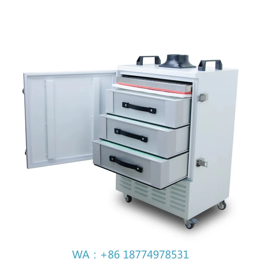 

Portable Industrial Fireproof Five-Layer Multi Grade Particle Filter Frame Workshop Smoke Dust Separation Purify Kit