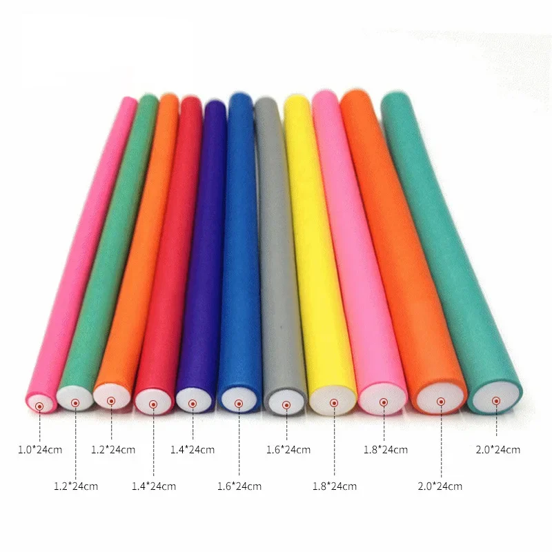 

Женские бигуди для волос, ролик для завивки волос, мягкие скручивание, гибкие стержни, инструмент для укладки волос «сделай сам»