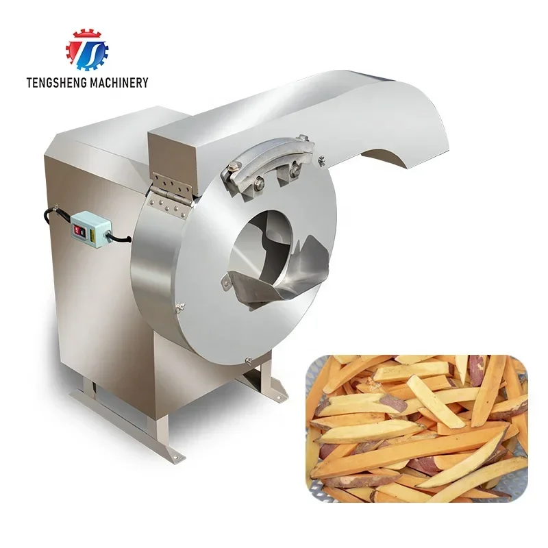 Automatic Professional Electric Chips Machine French Fry Potato Cutter