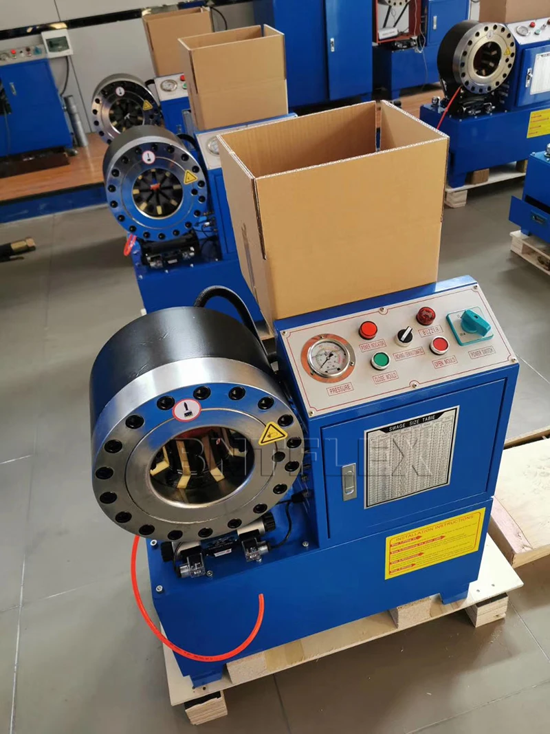เครื่อง Crimping Hydraulic Hose สูงที่มีประสิทธิภาพ
