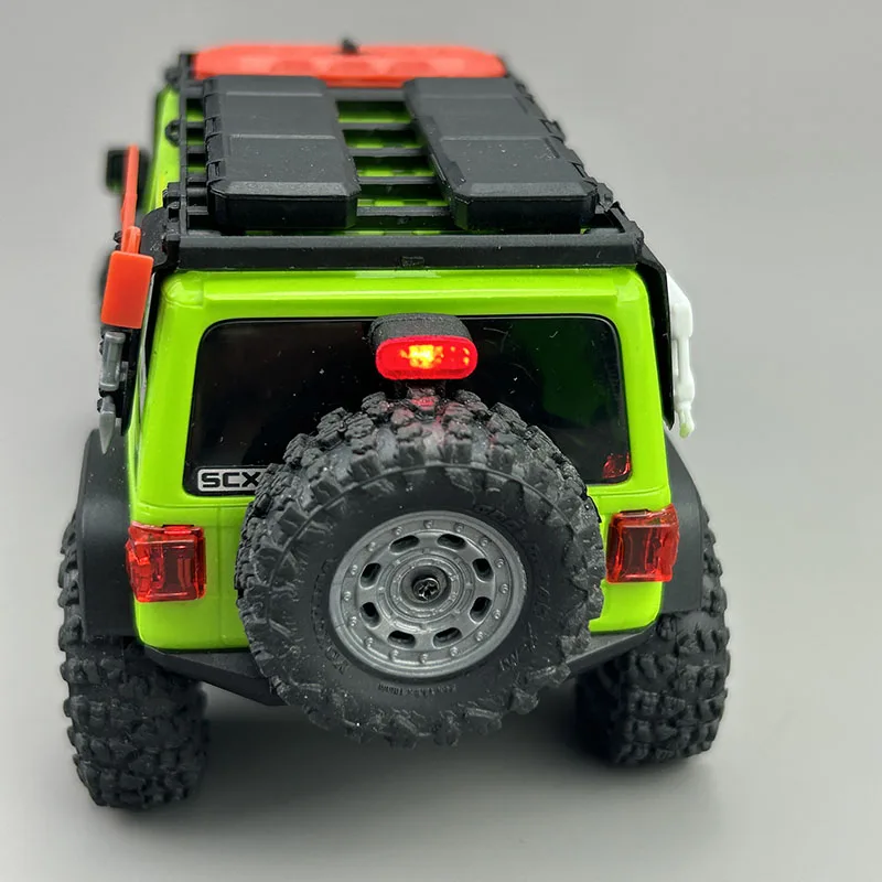 

1/30 SCX30 LED High Tail Light Brake Lamp for 1/30 RC Crawler Car SCX30 Jeep Wrangler Accessories
