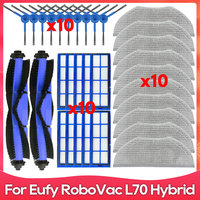 Compatible For ( Eufy RoboVac L70 Hybrid ) Roller Side Brush Hepa Filter Mop Robot Vacuum Cleaner Accessory Spare Part