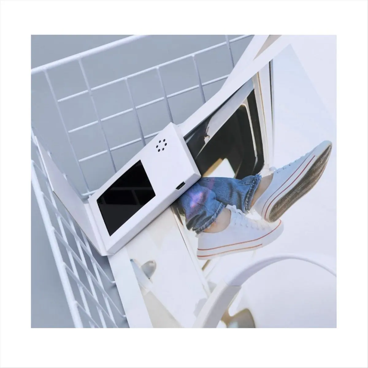 ~【A329Z】2.4inch Birthday White Video Book Card 128MB Lcd Invitation Gift Music Greeting Card Upload Video Lcd Greeting Card