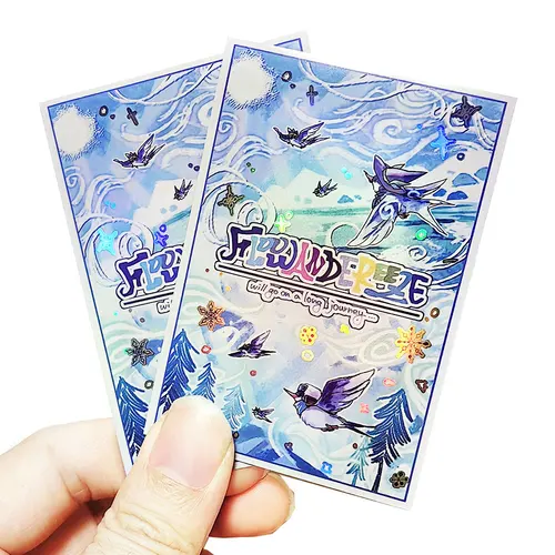 홀로그램 슬리브 YUGIOH 카드 슬리브, 일러스트레이션 애니메이션 보호대 카드 커버, 보드 게임 트레이딩 카드용, 63x90mm, 50 개