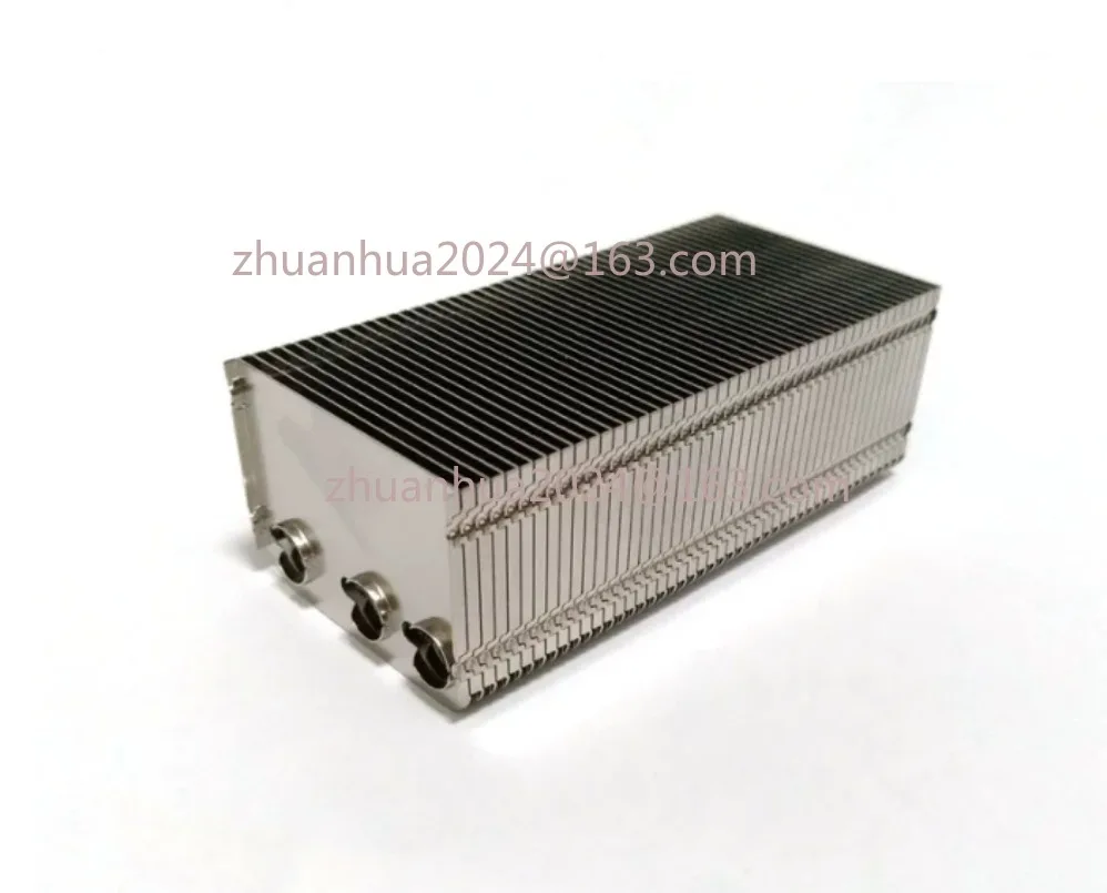 Aluminum radiator exchanger heat pipe fins 3 holes heat sink computer water cooling system heat