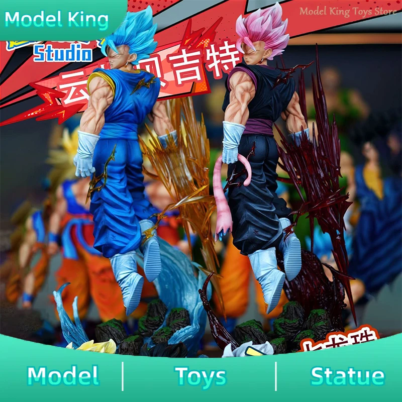 

In Stock 40cm LK Dragon Ball Anime Figure Vegetto 2.0 Figure 3 heads PVC statue Collection Model Decoration Custom Toys Gifts