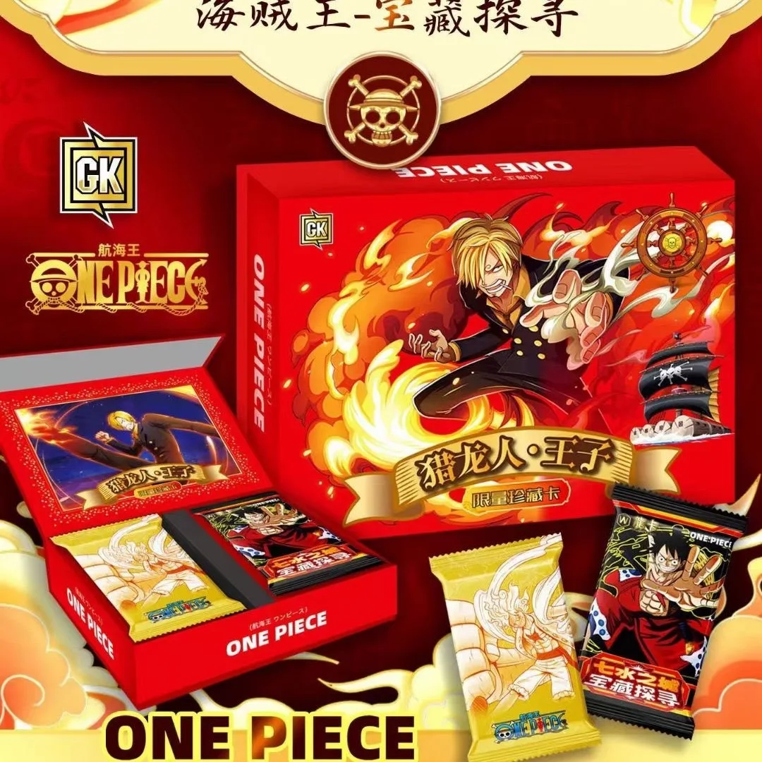 2024 One Piece Collection Cards Anime Trading Game Luffy Sanji Nami TCG Booster Box Game Cards