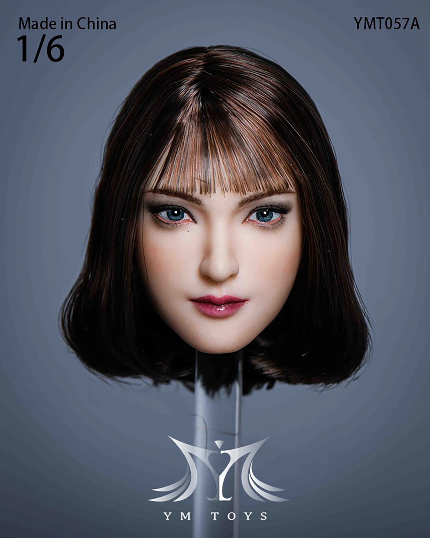 

YMTOYS 1/6 YMT057 Lulu Girl Head Carving Sculpt Model Toys