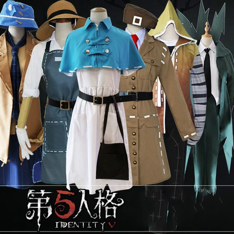 Identity V Game Cosplay Mercenary Protector Doctor Costumes Party Halloween Costumes Adult Men Women