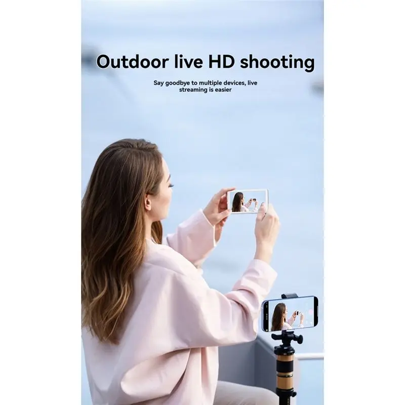 AY14 -Mobile Phone Wireless Magnetic Screen Thrower Monitor Screen For Smartphone Vlog Live Stream Video Recording