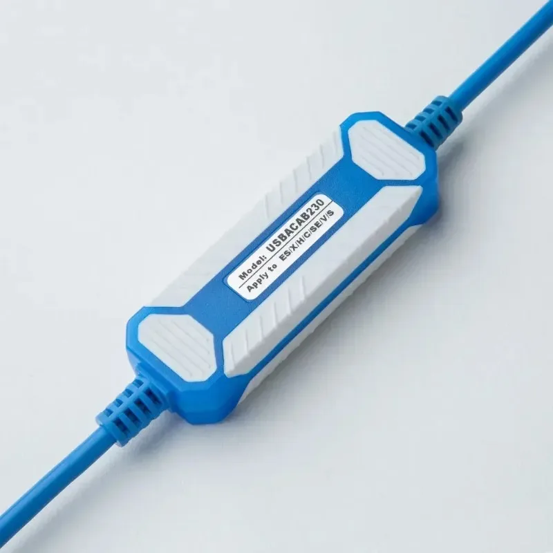 AMSAMOTION USBACAB230 Suitable Delta DVP EC EH EX SA Series PLC Programming Cable Data Download Line USB-DVP