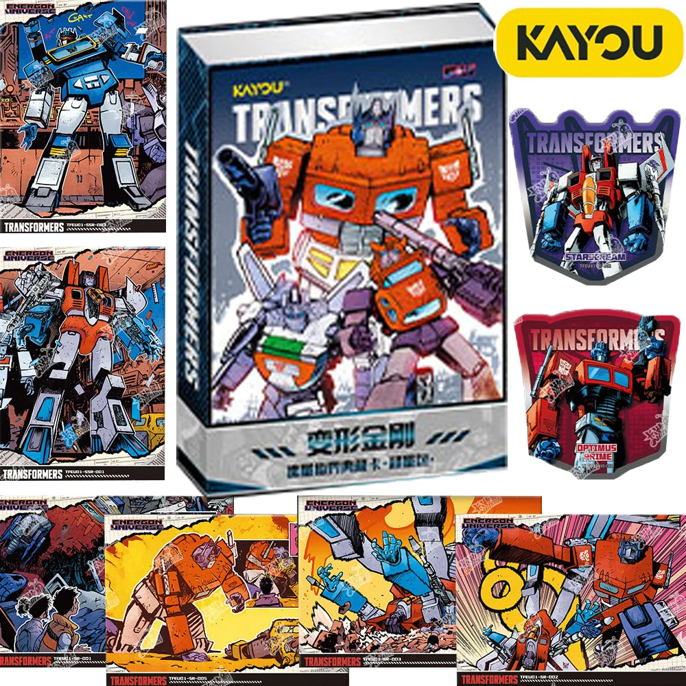 

Genuine Kayou Transformers Collection Cards Classic Popular Animation Autobots SSR UR XR High Quality Peripheral Cards Toy Gift