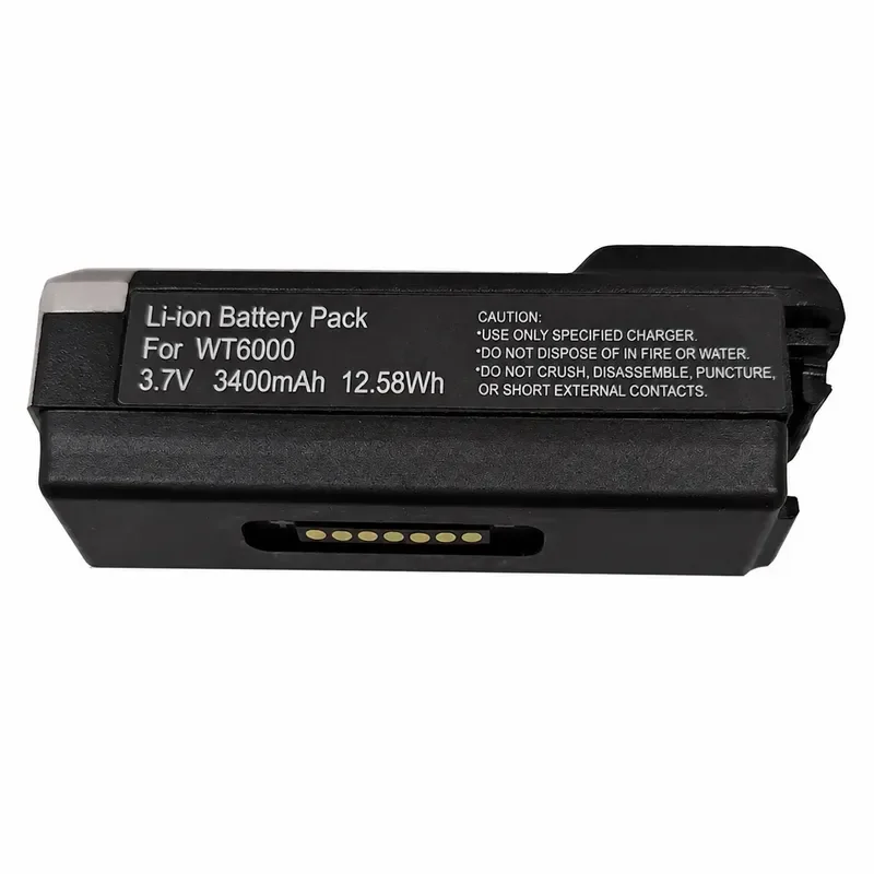for Zebra WT6000 WT6300 WT60A0 Scanner Battery BT000262A01 Replacement Rechargeable Li-ion Power Pack for Industrial Handheld
