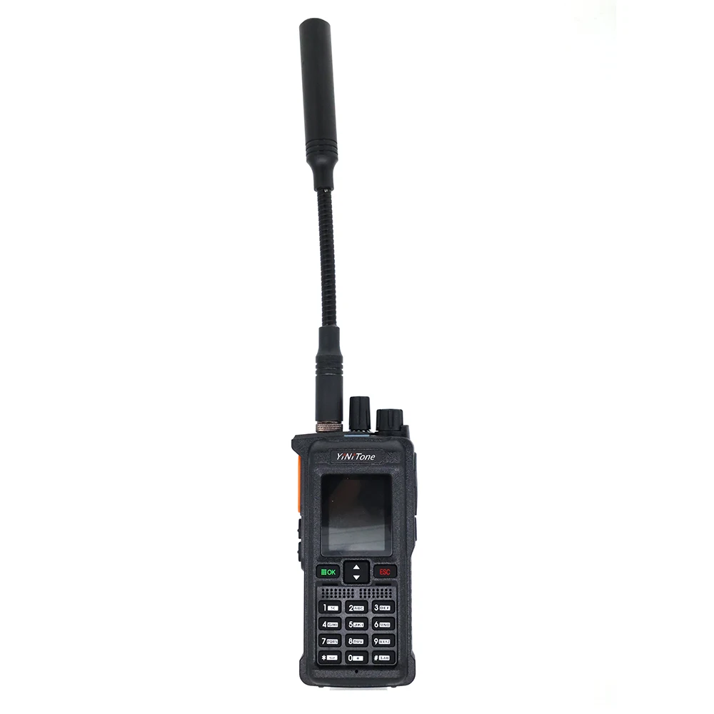 Antena plegable de tubo de ganso para walkie-talkie Baofeng, accesorio para UV-5R, UV-82, UHF, VHF, sma-hembra, AT-22, 23cm