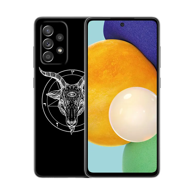 Devil Satan Art Phone Case For Samsung Galaxy A21 A30 A50 A52 S A13 A22 A32 4G A23 A33 A53 A73 5G A12 A31 A51 A70 A71 A72 Cover