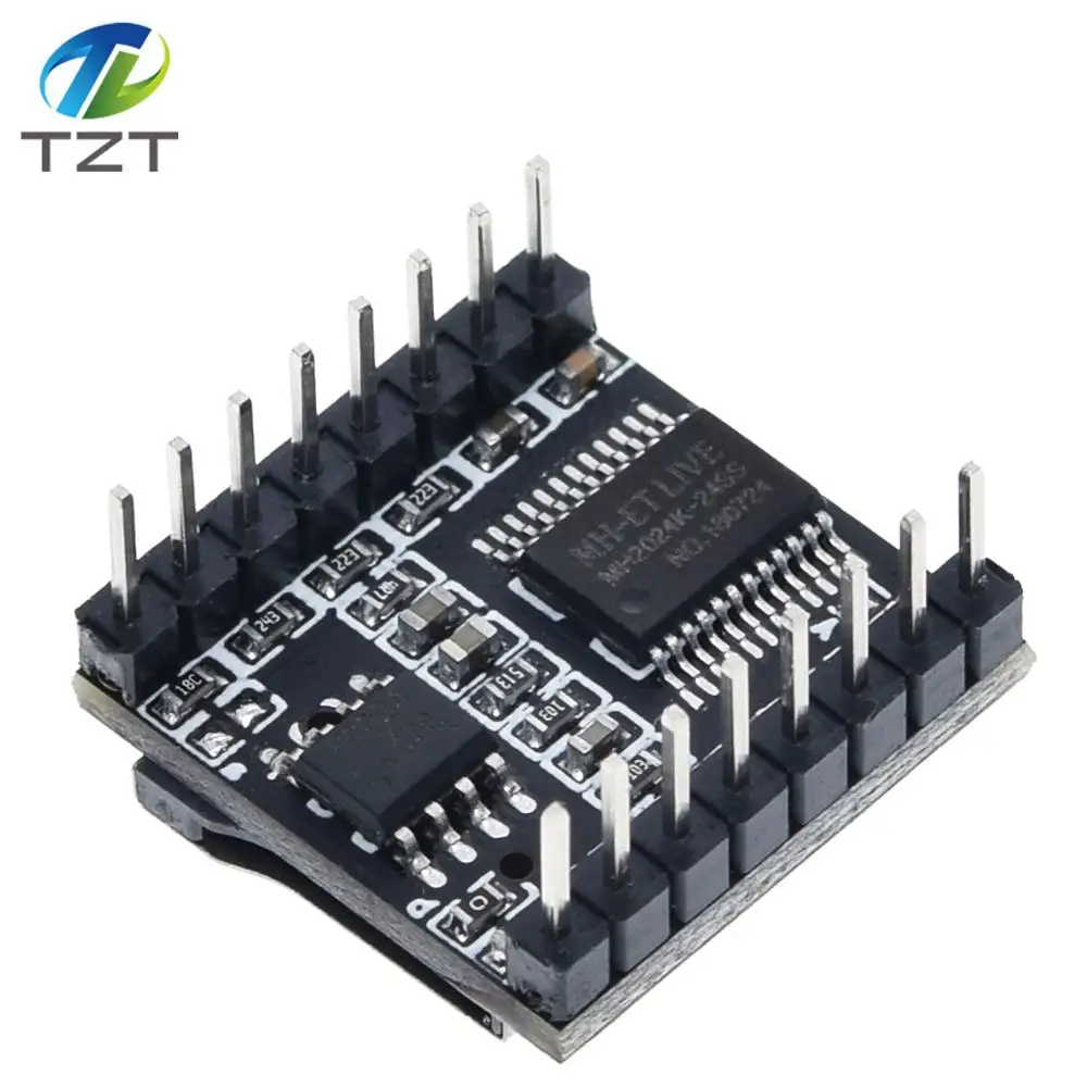 Mini MP3 Player Module TF Card U Disk Mini MP3 Player Audio Voice Module Board For Arduino UNO DF Play MP3-TF-16P Wholesale image 5
