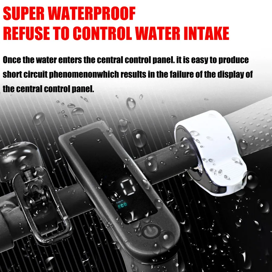 Scooter Waterproof Protect Glue Strips Cover Display Screen Case Dash Board Panel Protective Case For Xiaomi MI 3 M365 1S Pro 2