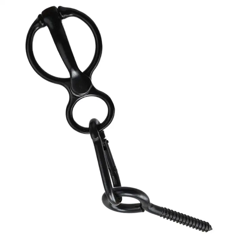 

Horse Pull Back Tie Ring Multipurpose Horse Pull Back Tie Ring Wear-Resistant Horse Tack Horse Training Equipment For Trainers