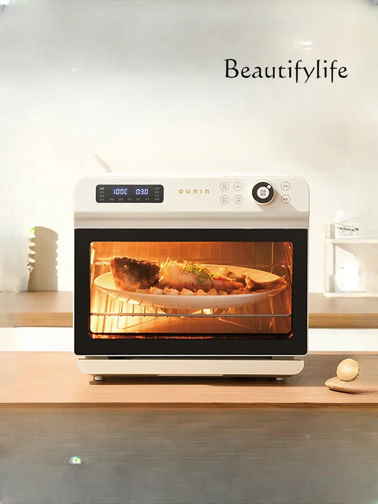 32L steaming and baking all-in-one machine household desktop large-capacity multi-function steam electric oven air fryer