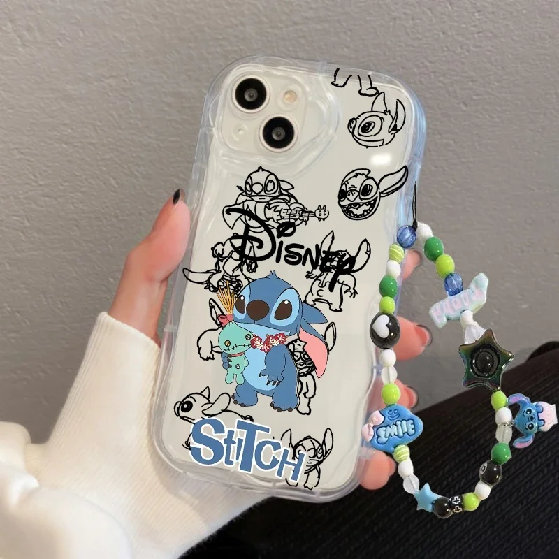 Infinix Note 30、50 Pro Plus、Zero 40 5G、Smart 9 GT 20、10 Pro、Hot 40i、TECNO SPARK GO 2025、CAMON 40用 ステッチチェーン ランヤードケース