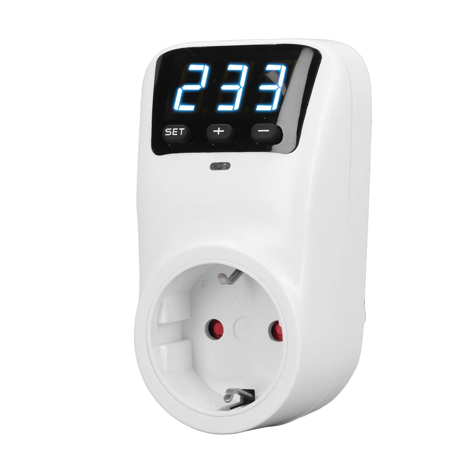 

16A 3680W Surge Protector Digital Display Voltage Protector Socket for Home Appliance Refrigerator Air Conditioner EU Plug