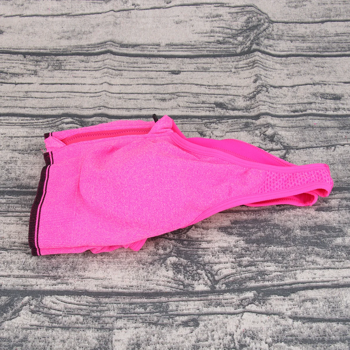

Women's Front Zipper Rose Red Sports Bra Size Xl Wirefree Padded Shockproof Push Up Gym Running Fitness Support Bra for Yoga
