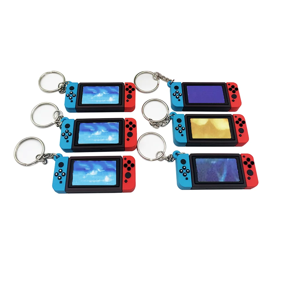 10Pieces Game Console Keychain For Switch Style Creative for NS Host Model Chains for Switch Controller Keychain