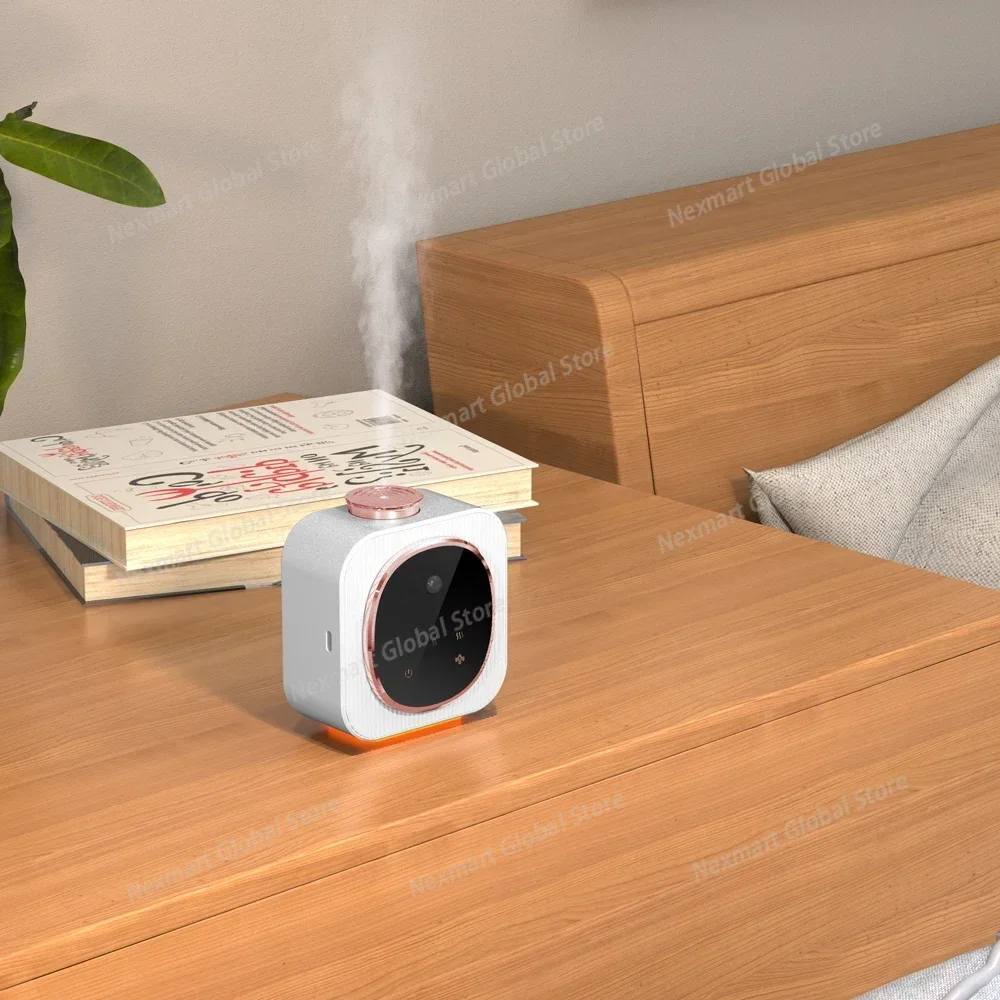 Motion Sensor Aroma Diffuser, Household USB Charge & Plug-in Essential Oil Scent Machine, Automatic Fragrance Sprayer