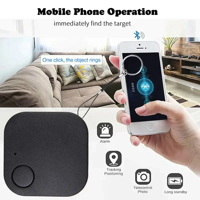 Picture 6: 1/2pcs Mini Bluetooth Anti-Lost Tracker - Smart Tag GPS Locator For Keys, Wallet, Pets Key Finder