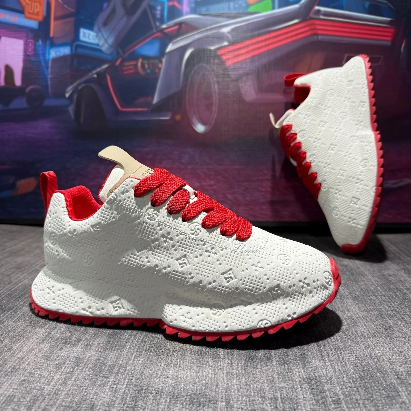 

Men's Winter Sports oes Original Versatile Thi Bot Pa Bot Agan oes Casual Outdoor Leisure Trendy White Sneakers