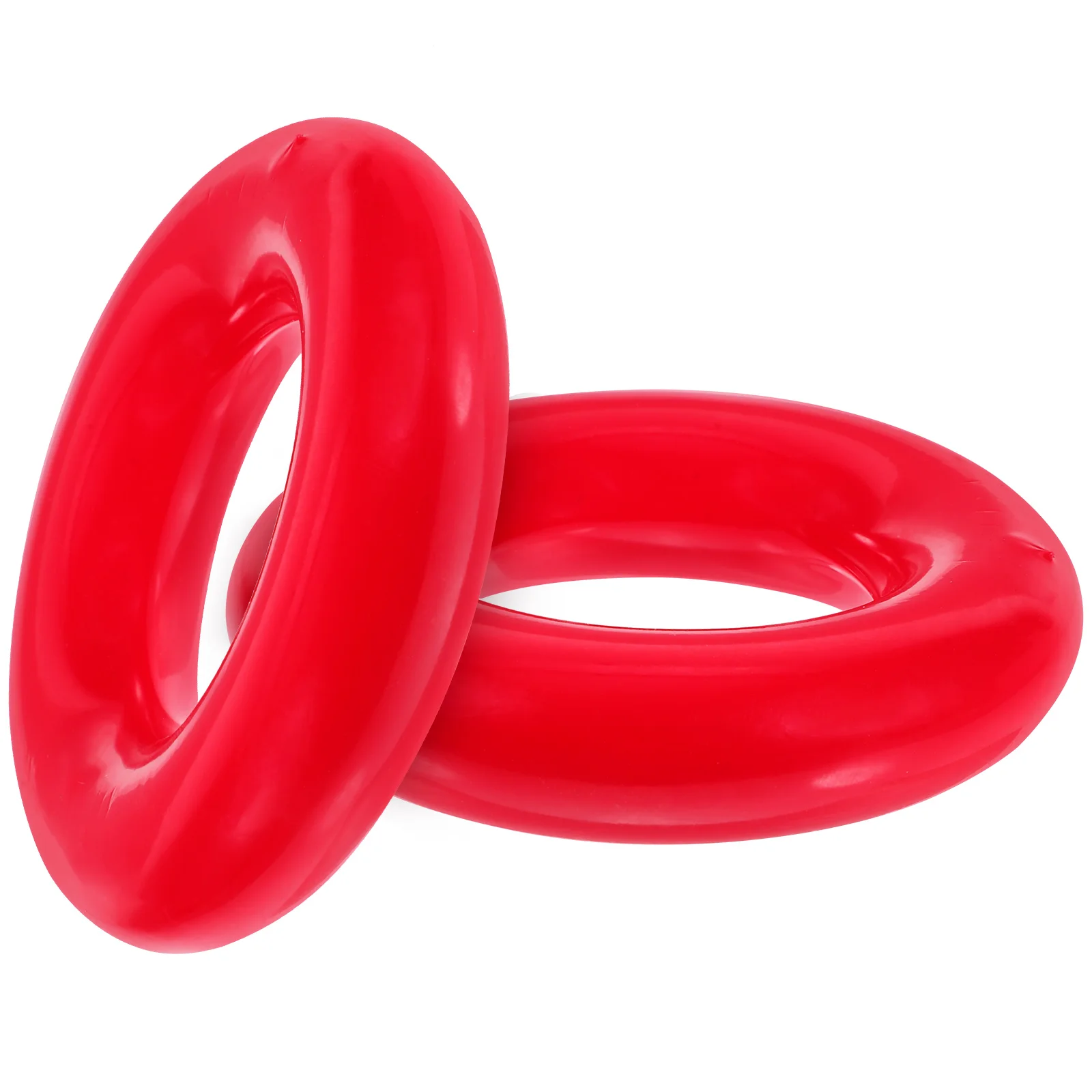 2 Pcs Flask Erlenmeyer Weight Ring Tool Flat Flat-bottomed Rings for Laboratory Glass Bottle Blue Experiment Flasks Miss