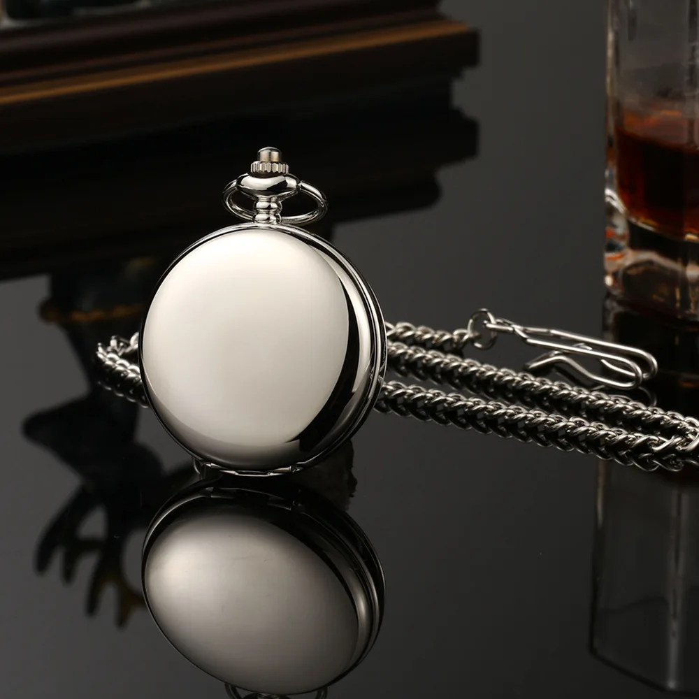 Men Mechanical Pocket Watch Vintage Full Metal Man Watch Luxury Double Face Roman Hand Winding Male Fob Watches Wedding Dad Gift