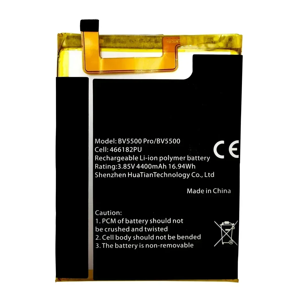 100% Original New 4400mAh BV5500 Battery For Blackview BV5500 BV 5500 Pro Latest Produce High Quality Battery