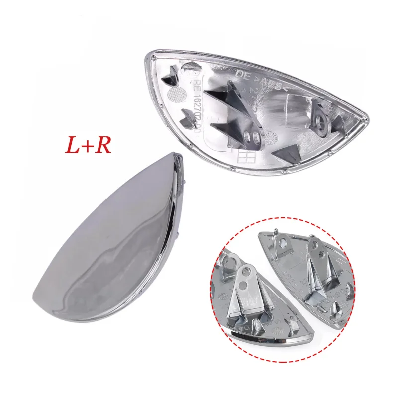 Left Right Headlight Washer Cover for MINI Cooper R55 Clubman/R55 S Clubman 2008-2015 R56 2007-2013 61672752559 61672752560