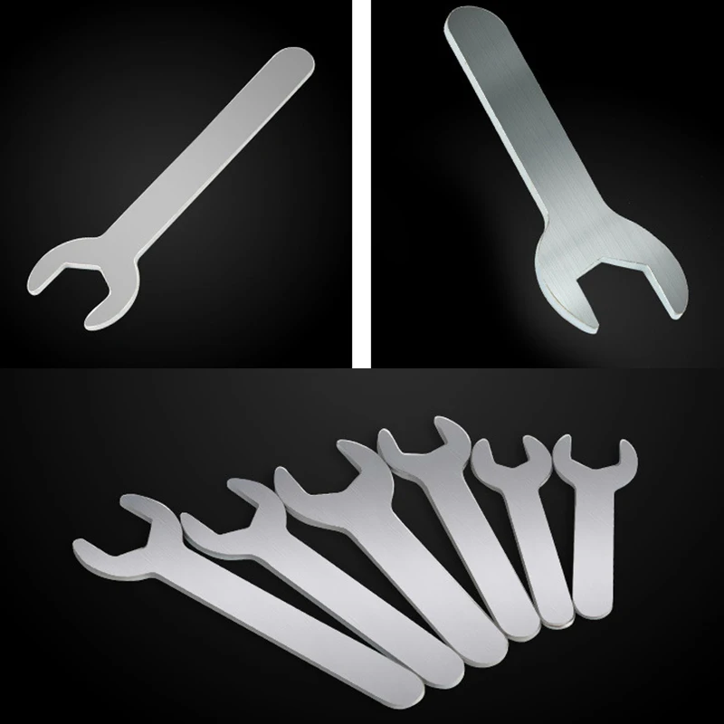 Open End Ultra Thin Wrench 10mm 12mm Lightweight Single Head Spanner for Bathroom Faucet Maintenance