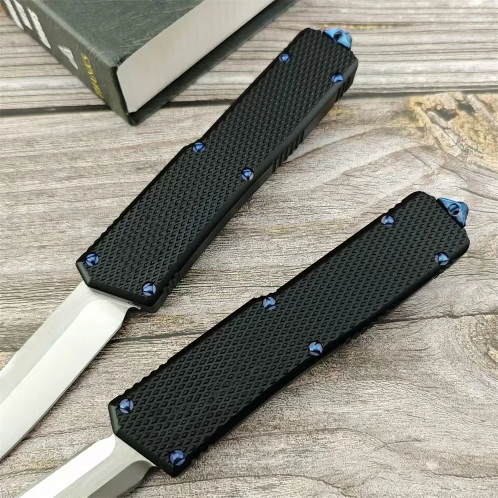 NEW CobraTec Black Special Editions Pocket Knife D2 Blade Aluminum Alloy Handle Outdoor EDC Survival Camping Hunting Tools