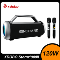 XDOBO Storm1988II Bluetooth-Compatiable Speaker RGB Light 120W Super Power Surround Sound Support Karaoke TWS Outdoor Speaker