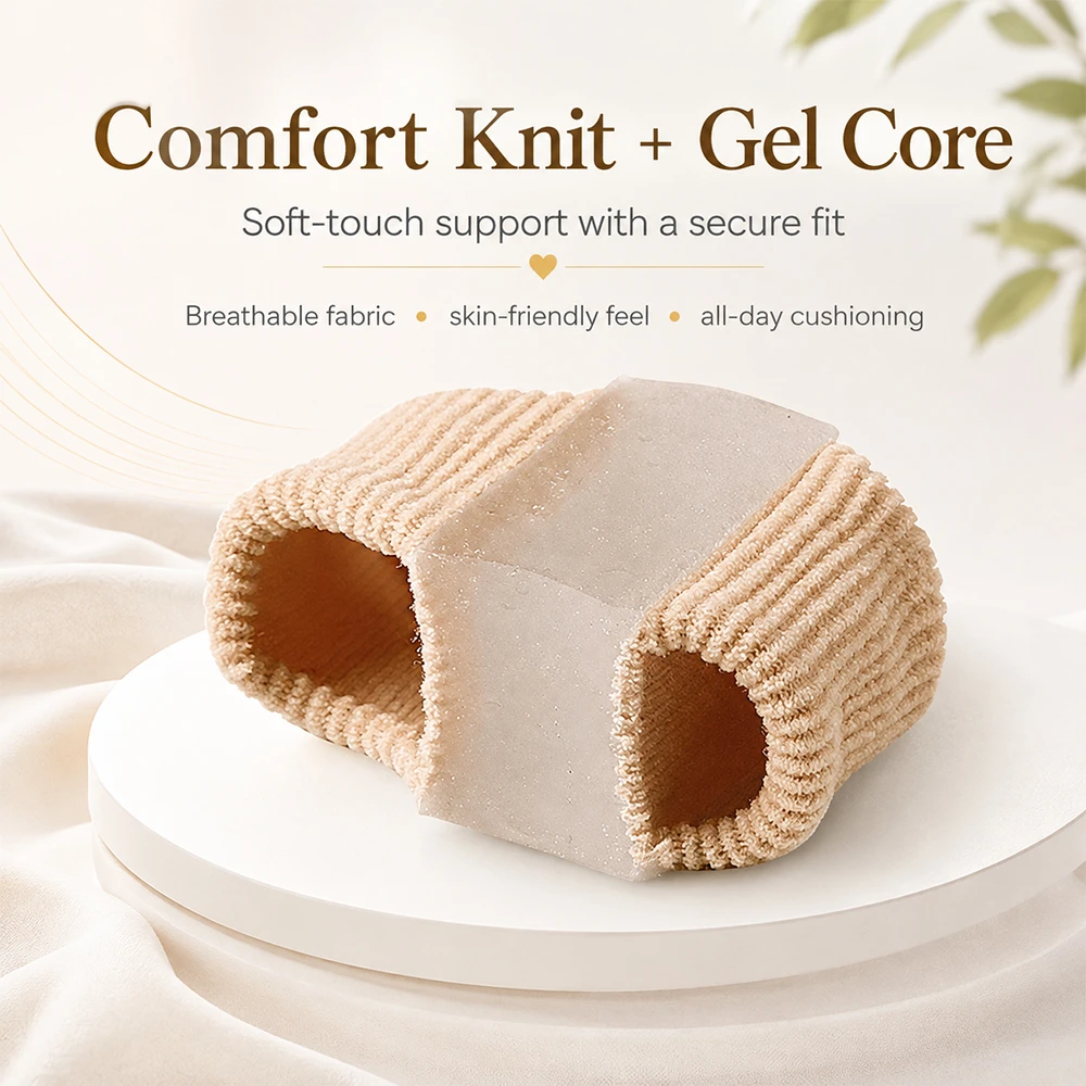 Silicone Toe Separator Pedicure Bones Orthopedics Bunion Corrector Gel Insoles Foot Care Shoes Comfort Relief Aid Support