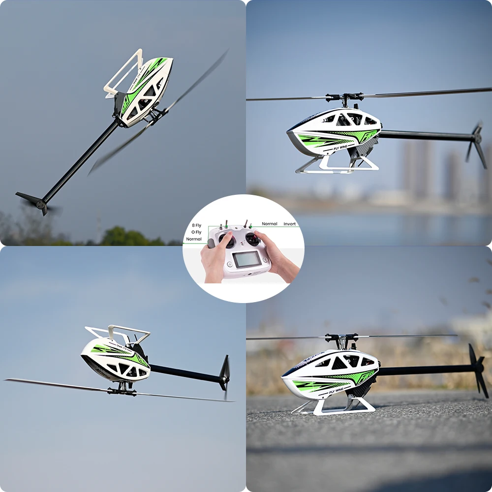 FlYWING FW450L V3 RC Helicopter FW450 6CH Scale Helicopter FBL Gyro 3D Brushless Autopilot RTF Helicopter H1 Flight Controller