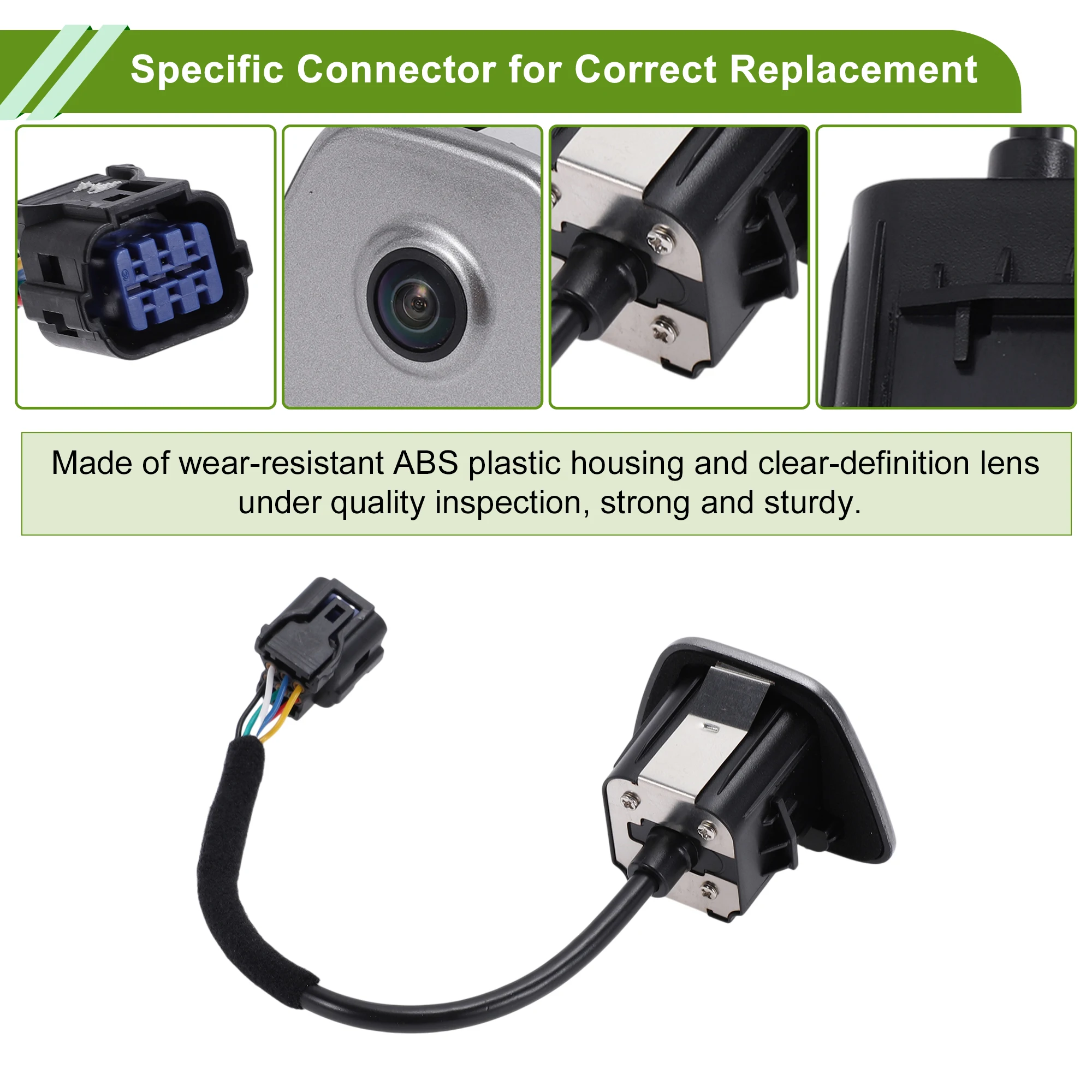 UXCELL Car Park Assist Camera Rear View Backup Reverse Camera for Hyundai Elantra 2019 20 No.99240-F2000-UYS