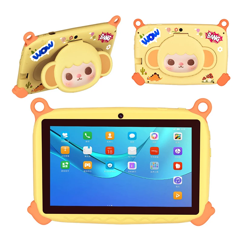 Kids Tablet PC with 7-inch Display Learning Machine Early Education Toy with Protective Case - view 3