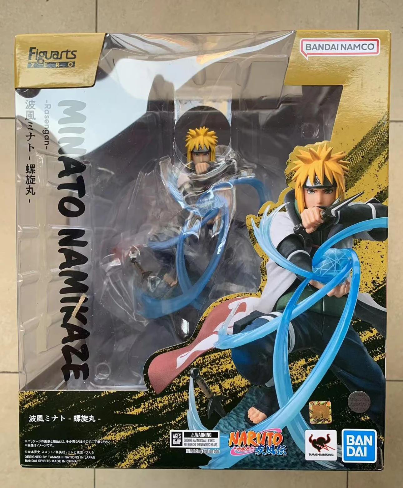 In Magazzino 100% Originale NARUTO Minato Namikaze Anime Figura Da Collezione Modello Figurine Ornamento Raccogliere Regali