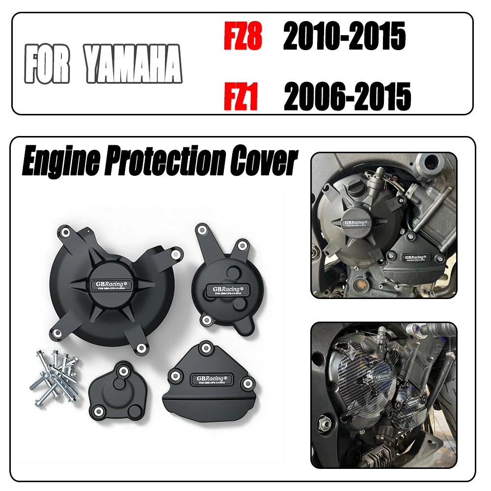 

For Yamaha FAZER 800 FZ8 2010-2015 FAZER 1000 FZ1 2006-2015 GB Racing Motorcycle Engine Engine Protection Cover