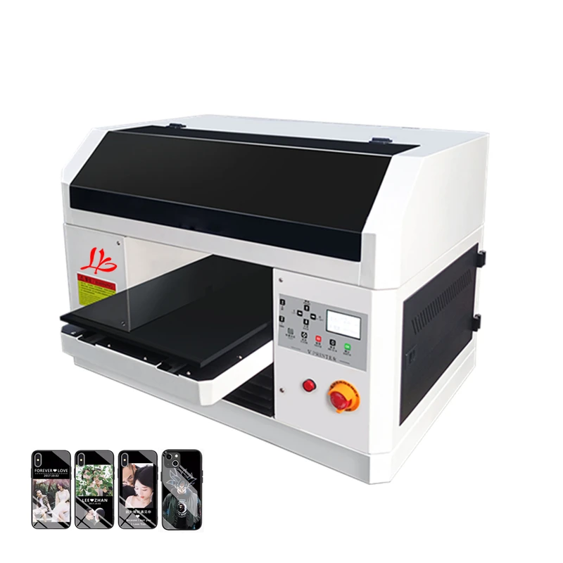 LY A3+ (3050) UV Printer Automatic Flatbed Photo Multi-Functional LED UV DTG Inkjet Printing Machine for DIY Customied Printing