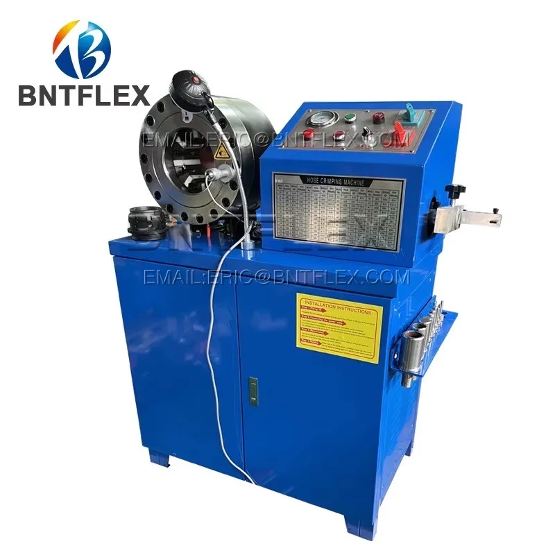

Hose Fittings Crimper Crimping Machine for Sale Mobile High Pressure Hyd Hydraulic Rubber Crimp Hose/lock Fittings BNT50D