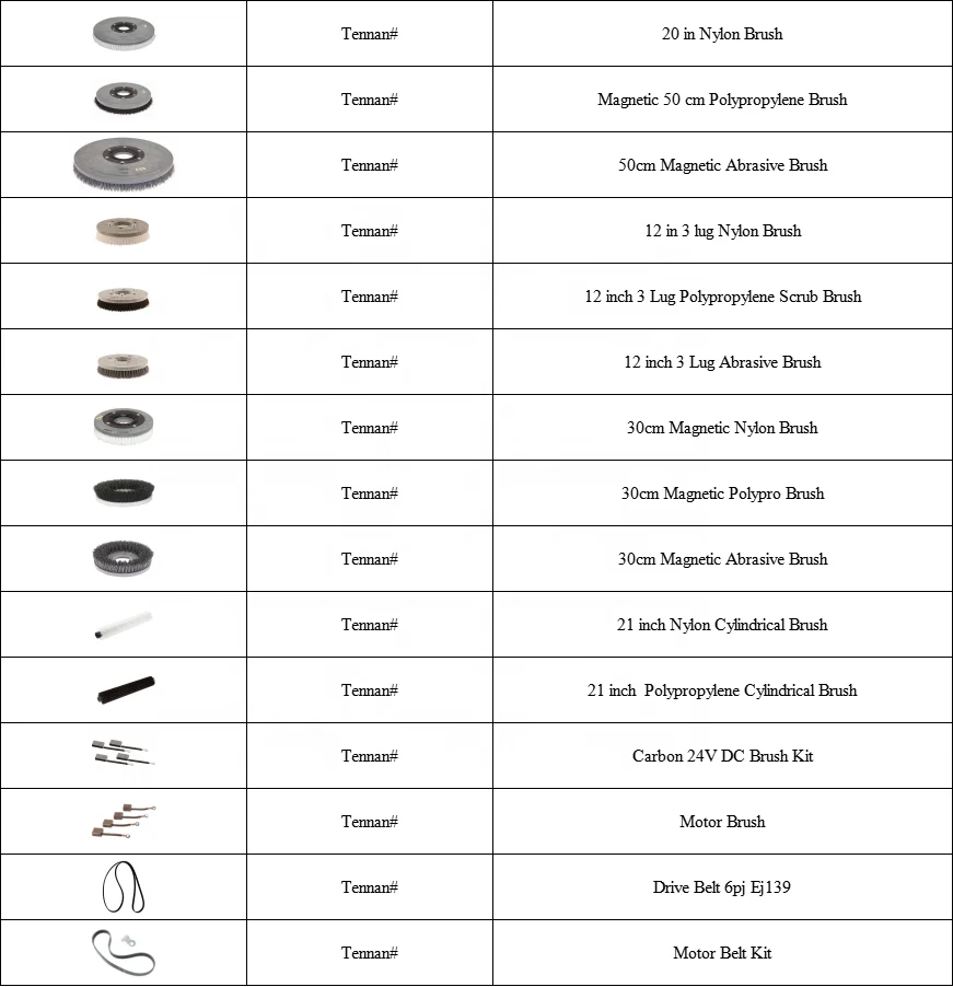 30cm Magnetic Abrasive 1213041 For Floor Scrubber T3 T300E T350 Nobles 300 350