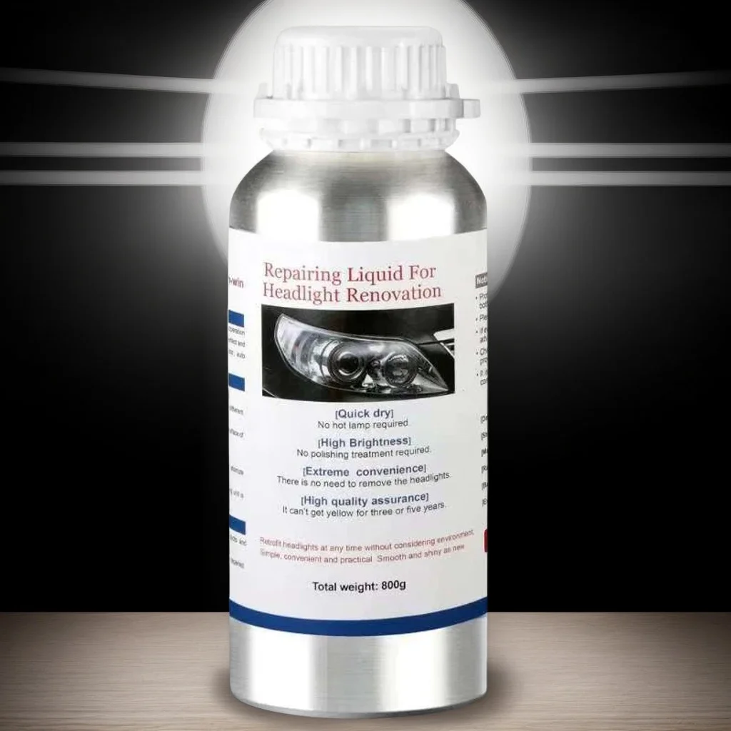 

800 мл комплект для восстановления автомобильных фар — жидкий полимерный лак для удаления царапин и окислений, защита от ультрафиолета, легкая фара своими руками C