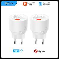 Tuya Smart Home Wifi/zigbee GAS LPG Leak Sensor Alarm Fire Security Detector Gas Detector Smart Life Security Protection