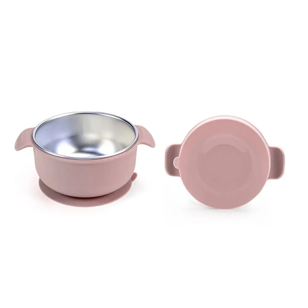 Compartment Plate Baby Feeding Set Divided Leakproof Children's Tableware Set High Temperature Resistant Easy To Clean